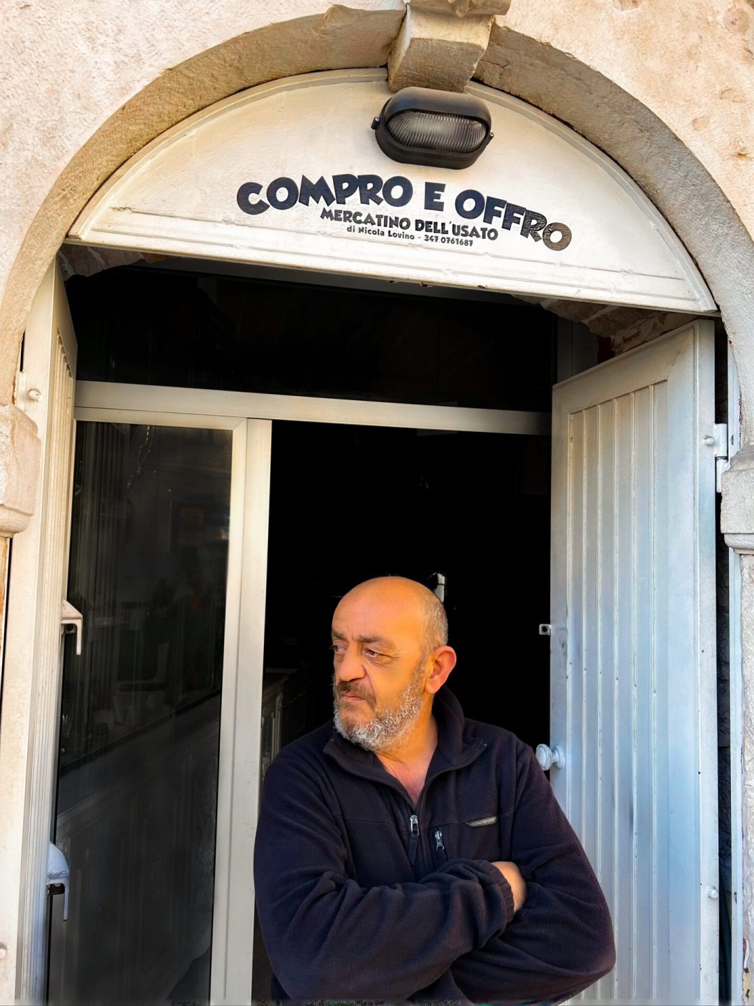 Nicola Lovino, titolare di Porta & Compra